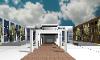 Musuem Exterior 3d Rendering